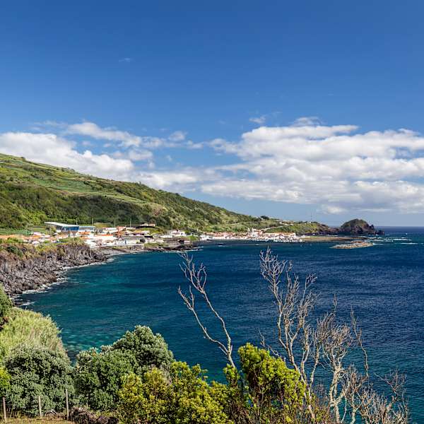 Strand, Lajes do Pico, Azoren, Portugal