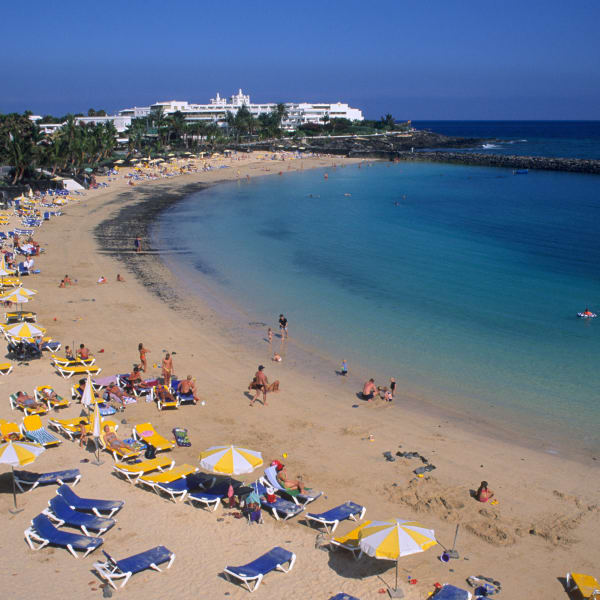 Playa Dorada, Lanzarote, Spanien