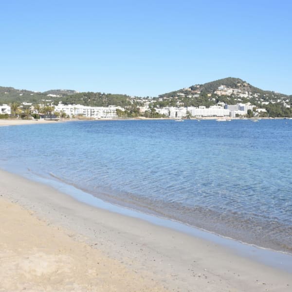 Playa de Talamanca, Ibiza, Spanien