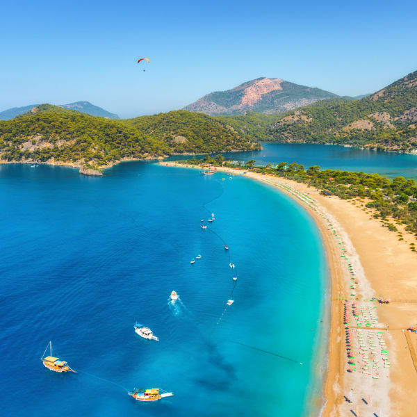 Blue Lagoon in Ölüdeniz, Türkei