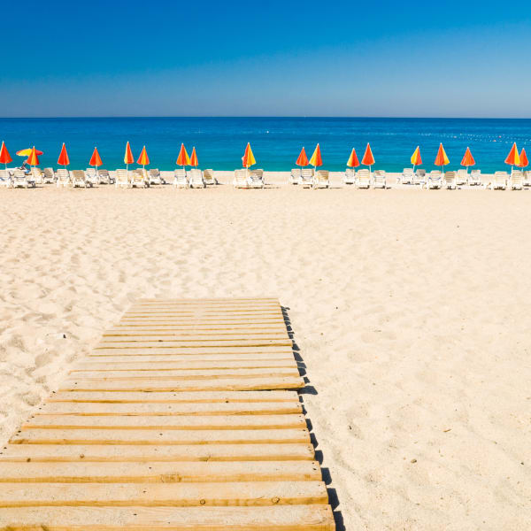 Sommer Strand in der Türkei
