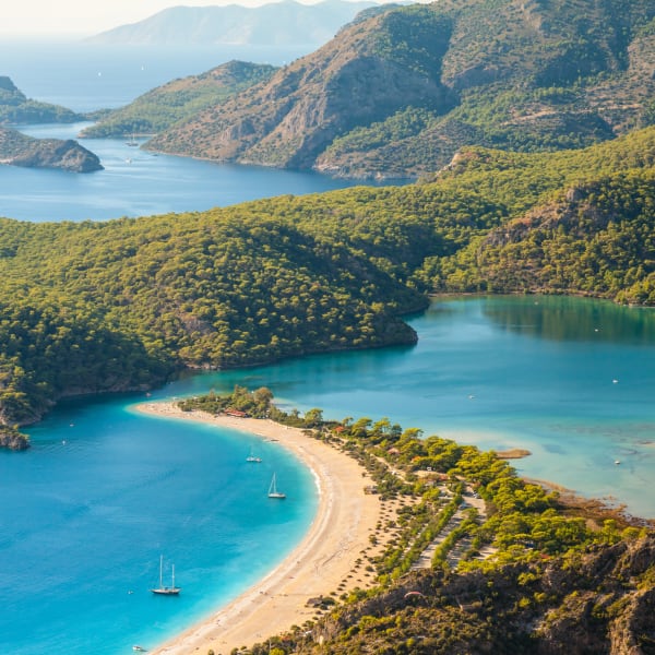 Blaue Lagune bei Ölüdeniz, Türkische Ägäis