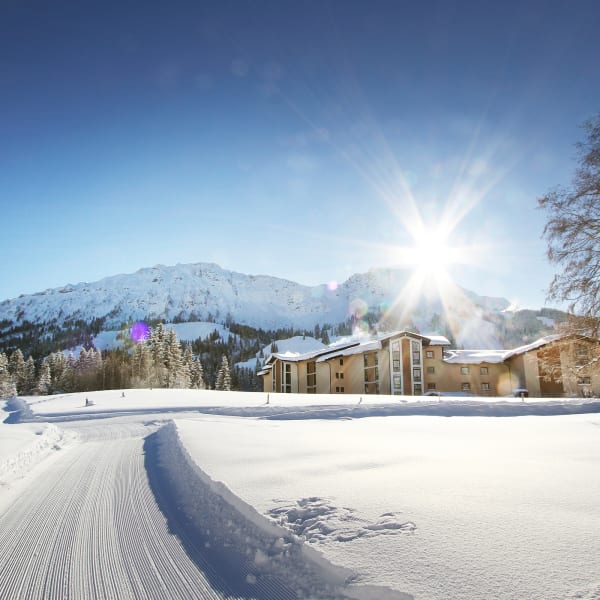 Panoramahotel Oberjoch, Direkt an der Skipiste