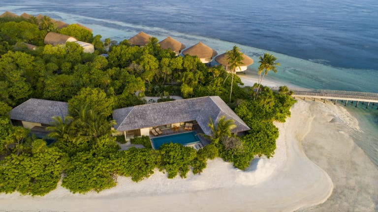 The residence maldives at dhigurah схема